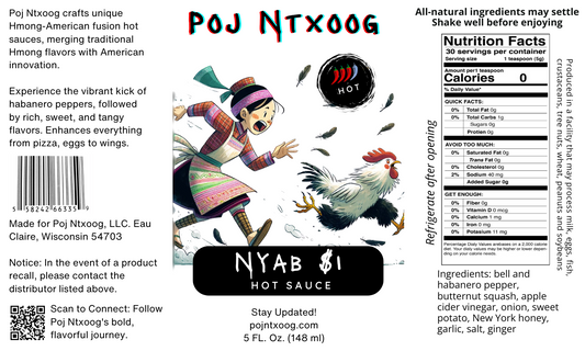 Poj Ntxoog Nyab $1 Hot Sauce